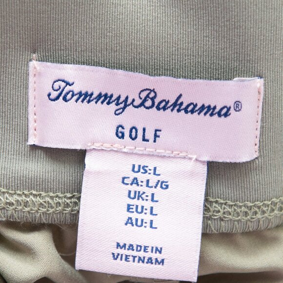 Tommy Bahama Golf Pants Pull On Lightweight Ankle Zip Preppy Athletic Size Large - Picture 3 of 7